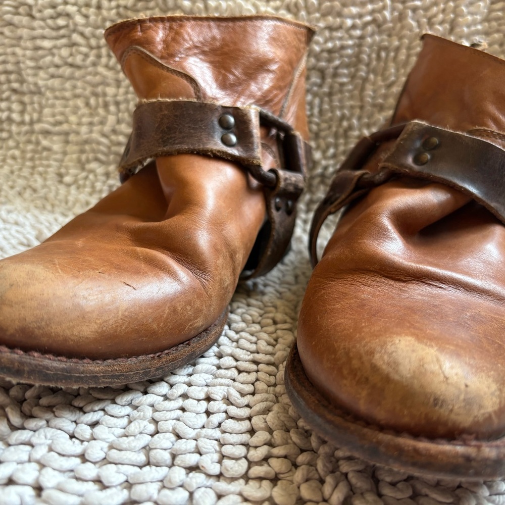 Freebird by Steven Santiago Tan Leather Ankle Boots - Picture 14 of 14